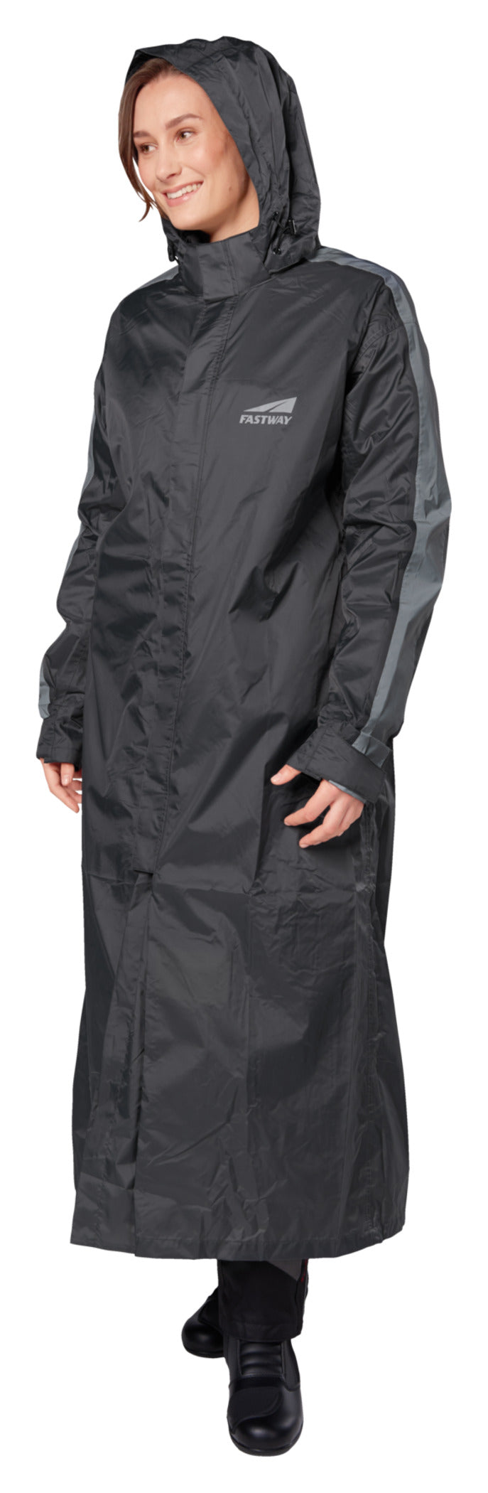 Pelerină Ploaie Moto Uni 212 Louis - Impermeabilă, Vizibilitate Sporită