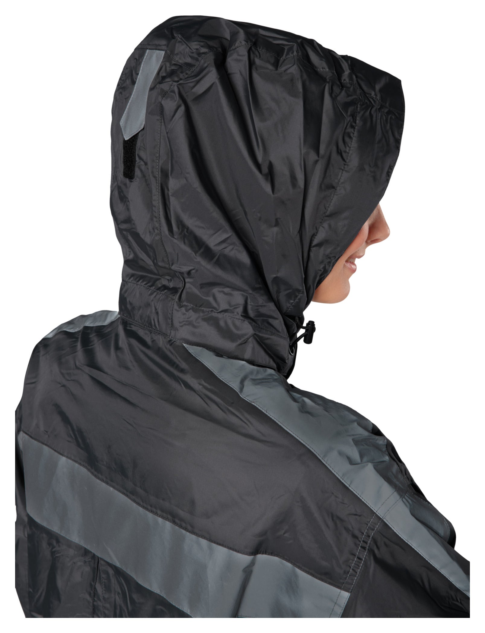 Pelerină Ploaie Moto Uni 212 Louis - Impermeabilă, Vizibilitate Sporită