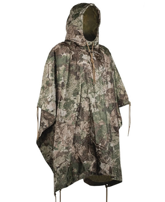 Pelerină Ploaie Ripstop WASP I Z2 – Camuflaj CIV-TEC® pentru Medii Diverse