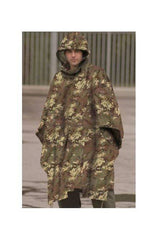 Pelerină Ploaie Vegetato Ripstop – Camuflaj Italian pentru Condiții Extreme
