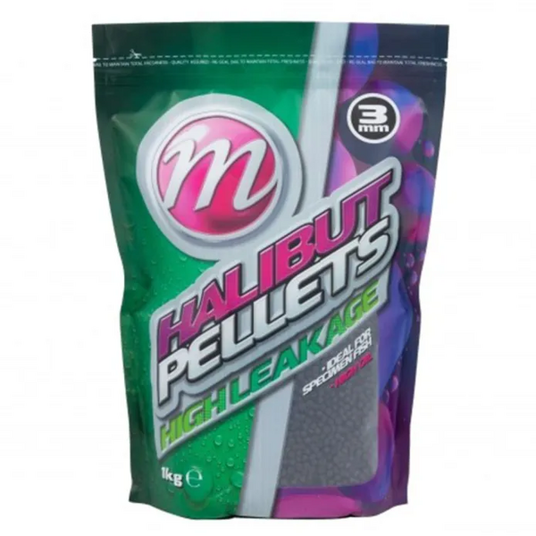 Pelete Activated Hallibut 4mm Mainline - Atracție Imediată, 1kg