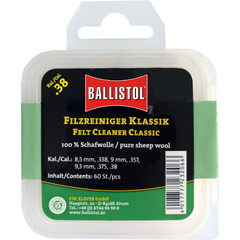 Pelete Curățare Teavă BALLISTOL - Cal. .338/9.3x62/ .375, 60 buc - 1