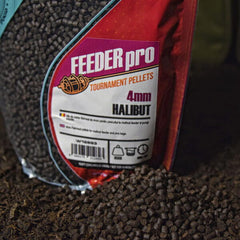 Pelete Feeder Pro WLC Black Halibut 4mm - Atractivitate Maximă, 800g - 2