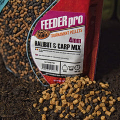 Pelete Feeder WLC Pro Halibut&Carp Mix - Atractivitate Maximă, 4mm - 2