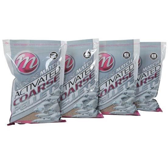 Pelete Match Coarse 6mm Mainline - Atracție Rapidă, 1KG