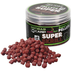 Pelete Super Soft Sensas Krill D=6MM - Atractivitate Maximă, Rapid Solubile