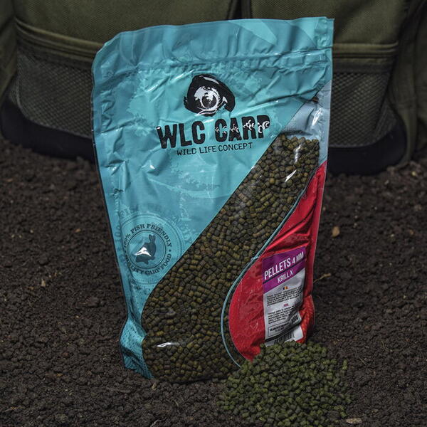 Pellet WLC KrillX 4mm - Atractivitate Maximă, 800g