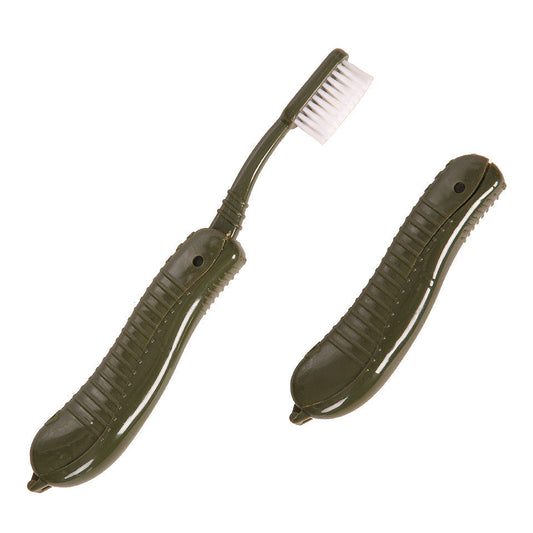 Periuță Dinți Opvouwbare Verde Tactical - Igienă Esențială în Teren