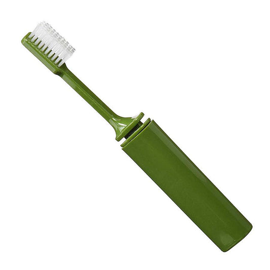 Periuță Pliabilă CS740 Verde BCB - Igienă Impecabilă Oriunde