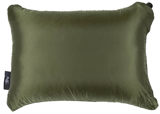 Pernă de Călătorie Gonflabilă Verde OD FoxOutdoor - 40x30cm, 13x6x6cm