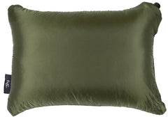 Pernă de Călătorie Gonflabilă Verde OD FoxOutdoor - 40x30cm, 13x6x6cm
