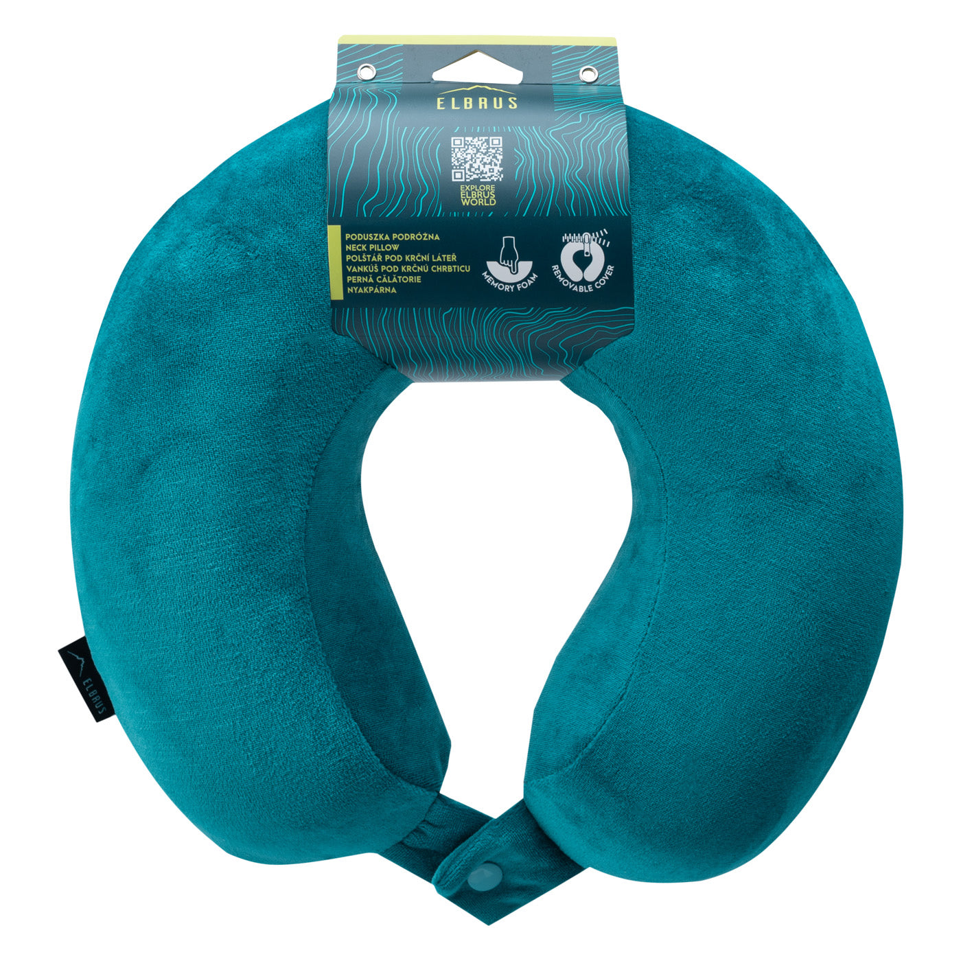 Pernă de Gât KUSE PILLOW Elbrus - Spumă cu Memorie, Husă Detașabilă - 1