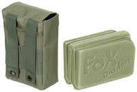 Pernă Șezut Termo Pliabilă Molle Verde OD FoxOutdoor - Izolație excelentă, 75g