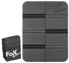Pernă Izotermă Șezut Pliabilă Negru FoxOutdoor - Ultra-ușoară, Izolatoare