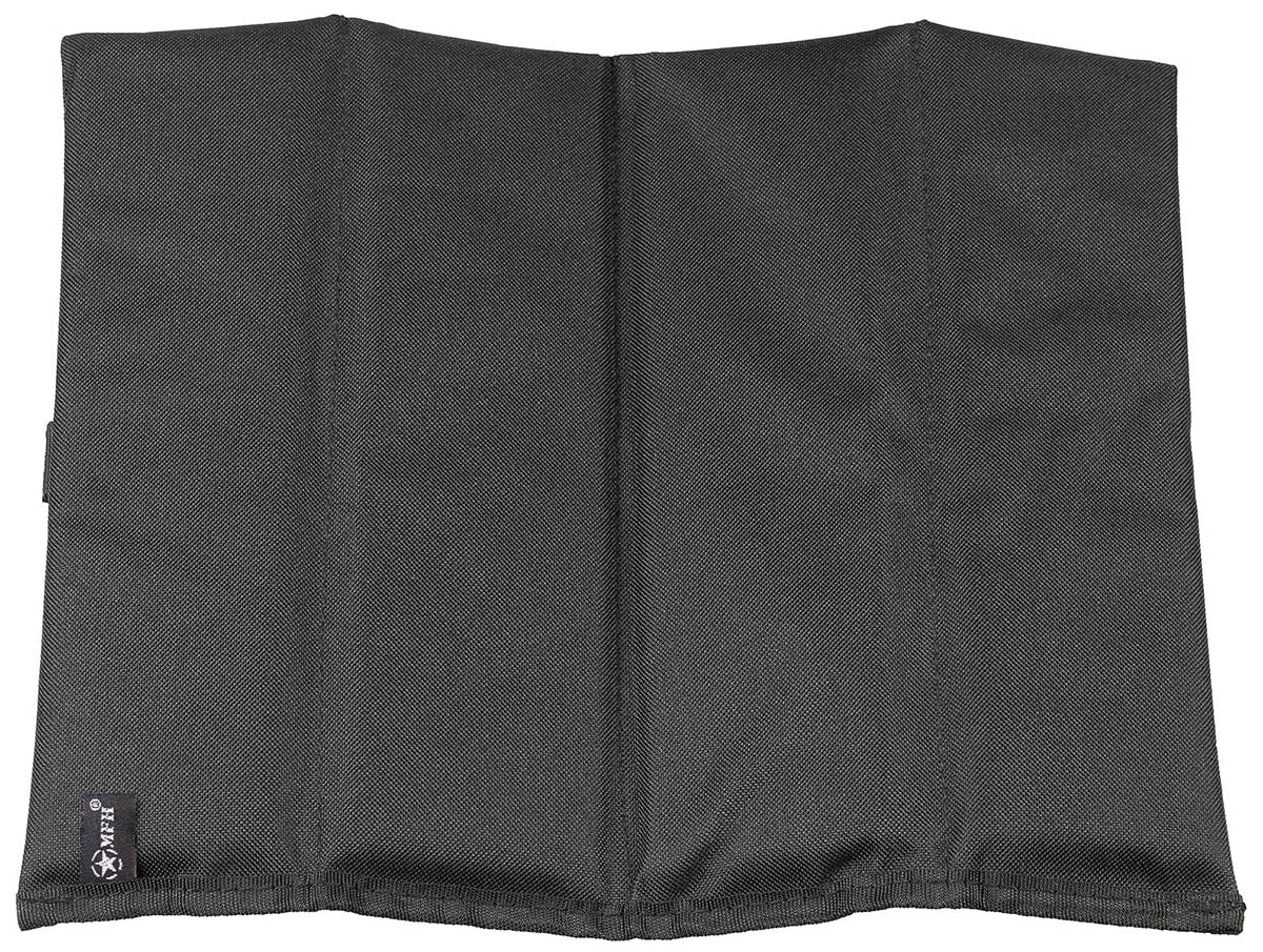 Pernă Șezut Pliabilă Negru MFH - Greutate 120g, Poliester