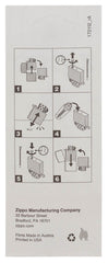 Piatră Brichetă Zippo, 24 Dispensere - Brichete Antivânt, 6 buc/dispenser