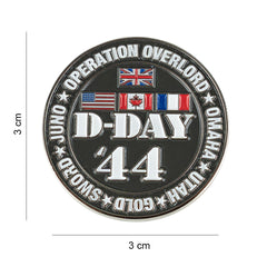 Pin Emblema D-Day 44 5 Plaje - Mărturie a Spiritului de Luptă