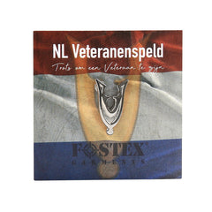 Pin Emblema Veterani Argintiu military-shop.ro - Mândrie și Recunoaștere Autentică