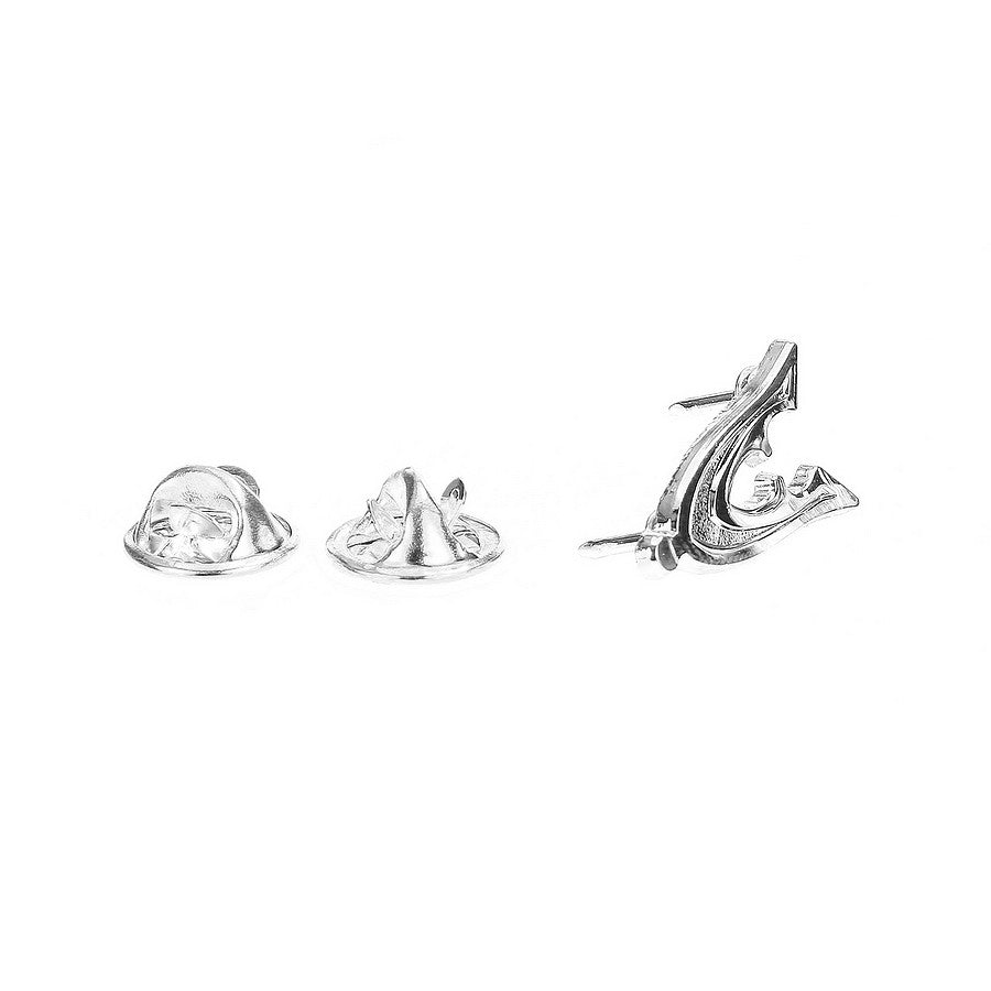 Pin Emblema Veterani Argintiu military-shop.ro - Mândrie și Recunoaștere Autentică