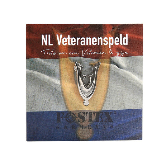 Pin Emblema Veterani Argintiu military-shop.ro - Mândrie și Recunoaștere Autentică