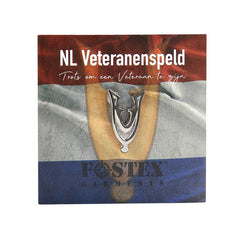 Pin Emblema Veterani Argintiu military-shop.ro - Mândrie și Recunoaștere Autentică