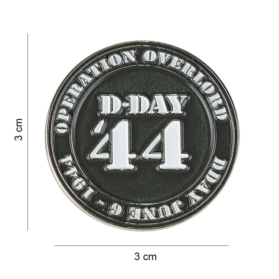 Pin Metalic D-Day 44 Operation Overlord - Onorează Curajul Istoric