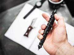 Pix tactic Böker Plus Fat Box Pen Böker- Utilizare Kubotan, Varf spargere sticla