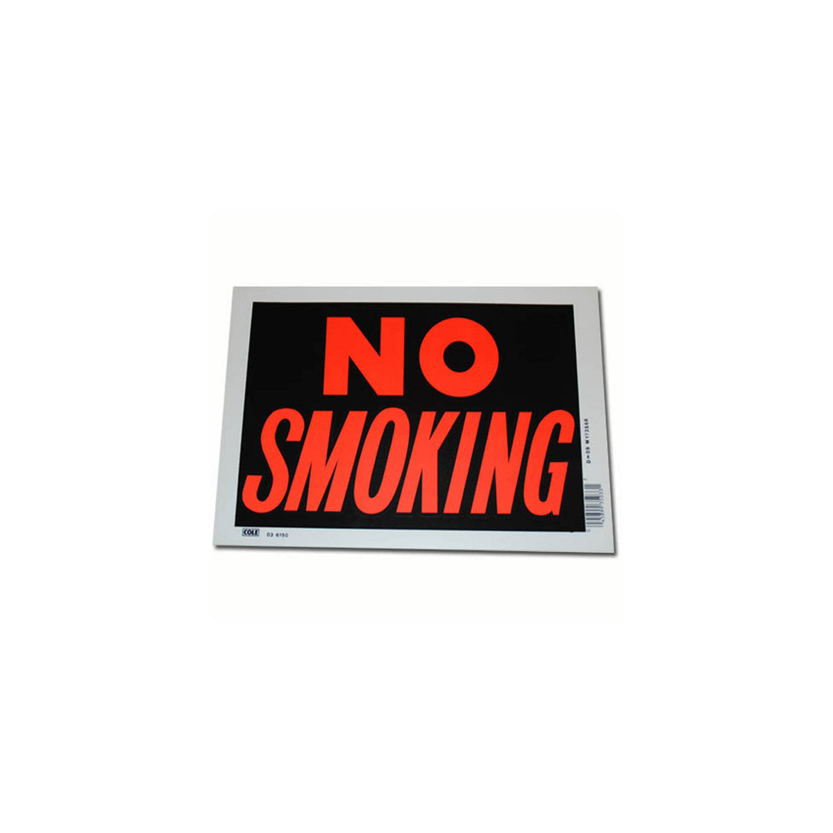 Placă Avertizare 'No Smoking' #8169 - Impune Disciplina Instant