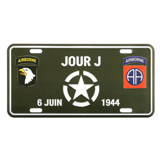 Placă Comemorativă Jour J 6 Iunie 1944 - Omagiu Eroilor D-Day