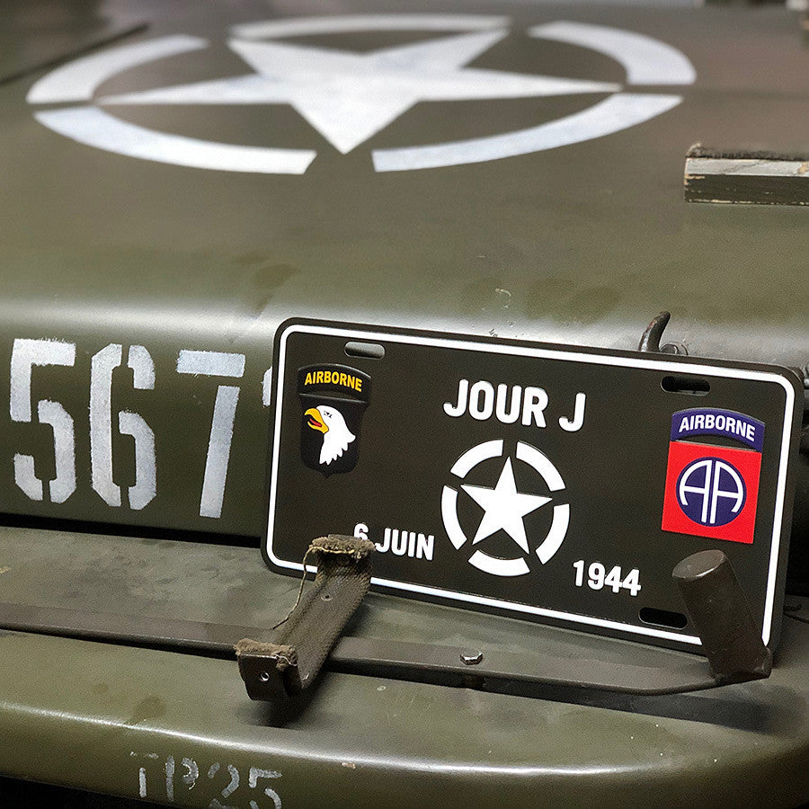 Placă Comemorativă Jour J 6 Iunie 1944 - Omagiu Eroilor D-Day