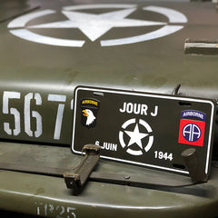 Placă Comemorativă Jour J 6 Iunie 1944 - Omagiu Eroilor D-Day