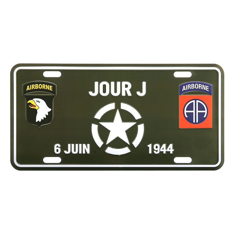 Placă Comemorativă Jour J 6 Iunie 1944 - Omagiu Eroilor D-Day
