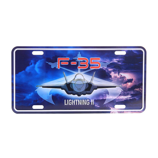 Placă de Aluminiu F-35 Lightning II Design Aviație - Simbolul Suprem al Forței Aeriene