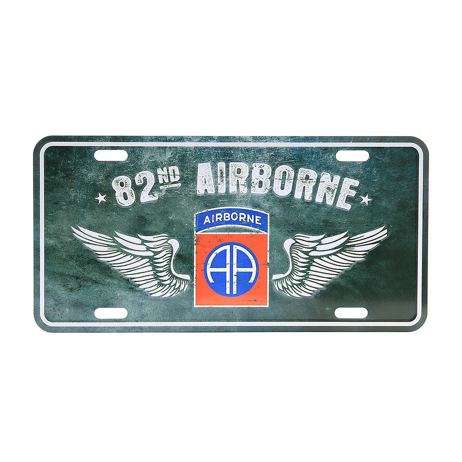 Placă Decorativă 82nd Airborne - Simbol al Curajului Legendar