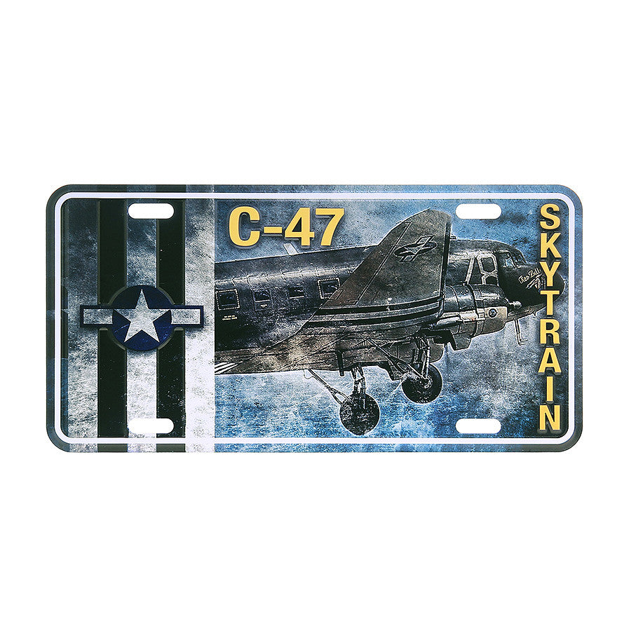 Placă Decorativă C-47 Skytrain - Omagiu Legendar al Aviației