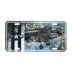 Placă Decorativă C-47 Skytrain - Omagiu Legendar al Aviației