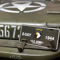 Placă Decorativă D-Day 1944 101st Airborne - Spiritul Eroilor Parașutiști