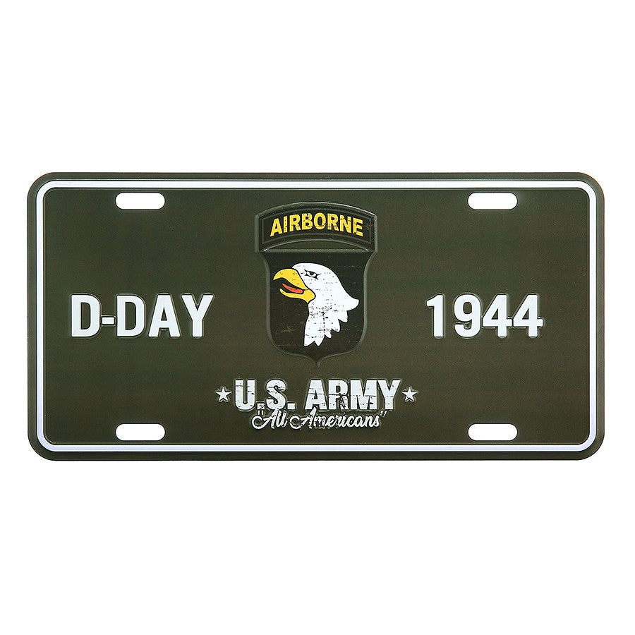Placă Decorativă D-Day 1944 101st Airborne - Spiritul Eroilor Parașutiști