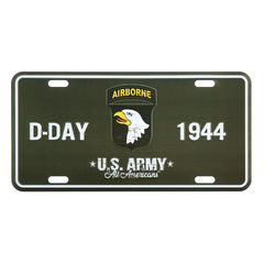 Placă Decorativă D-Day 1944 101st Airborne - Spiritul Eroilor Parașutiști