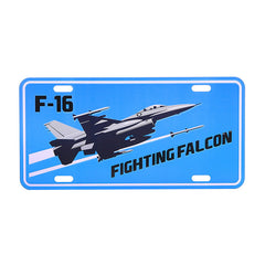 Placă Decorativă F-16 Fighting Falcon - Omagiu Suprem Aviatic