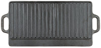 Placă Grill Fontă Negru FoxOutdoor - Reversibilă, 50x23cm