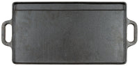 Placă Grill Fontă Negru FoxOutdoor - Reversibilă, 50x23cm