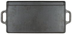 Placă Grill Fontă Negru FoxOutdoor - Reversibilă, 50x23cm