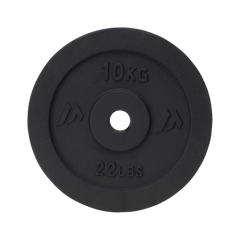 Placă Halteră POWER PLATE 10 KG MARTES ESSENTIALS - Fontă, Rezistentă - 1