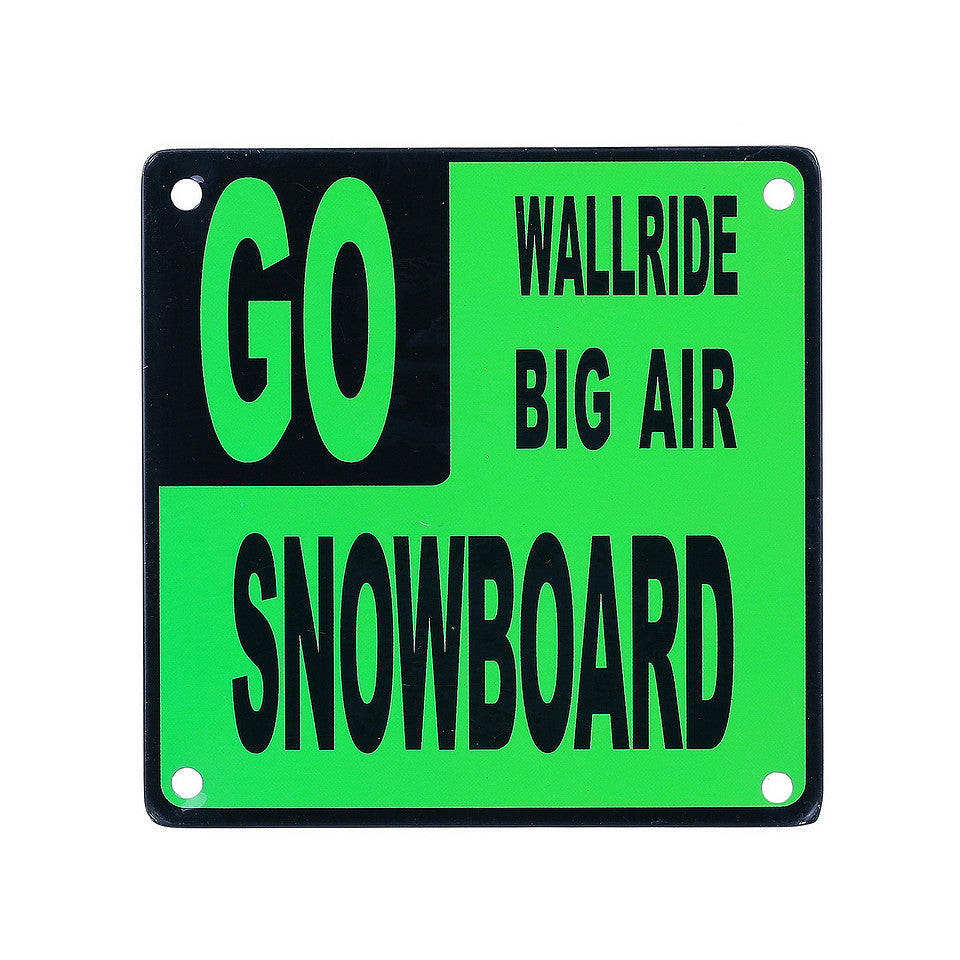 Placă Magnetică Snowboard #24 - Afirmă-ți Spiritul de Cuceritor