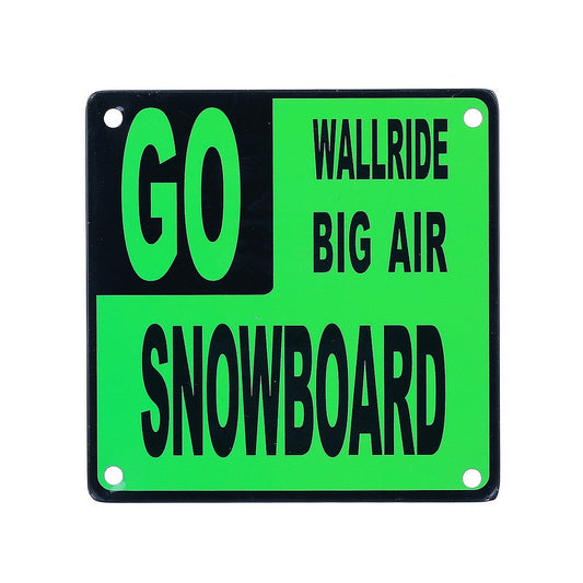 Placă Magnetică Snowboard #24 - Afirmă-ți Spiritul de Cuceritor