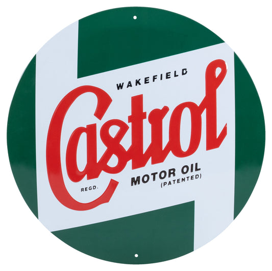 Placă Metalică Decorativă Castrol Classic - Nostalgie Moto