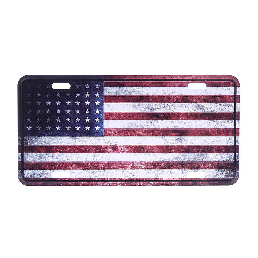 Placă Metalică Decorativă USA WWII Vlag - Omagiu Istoric Autentic