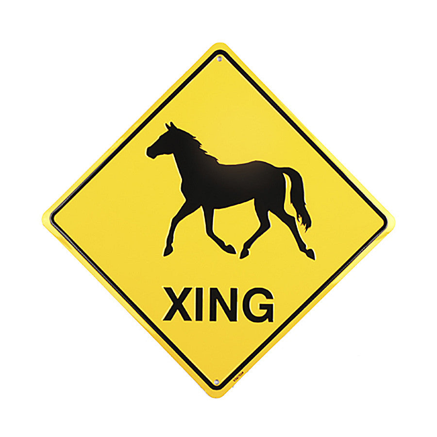 Placă Metalică Decorativă XING - Mesaj Implacabil, Prezență Autentică