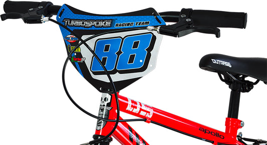 Placă Număr Bicicletă TURBOSPOKE Racing Number - Off-Road Kids Fun